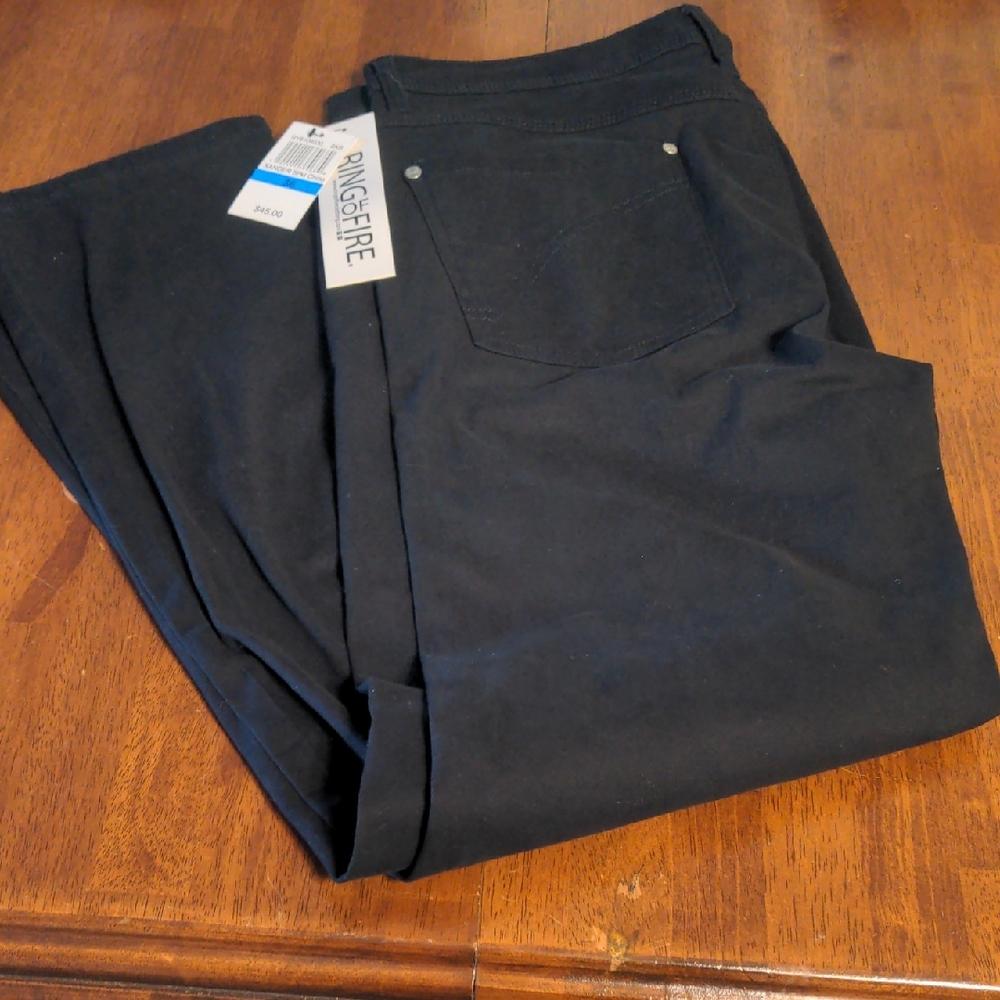 Ring of Fire Men's Dark Blue Chinos